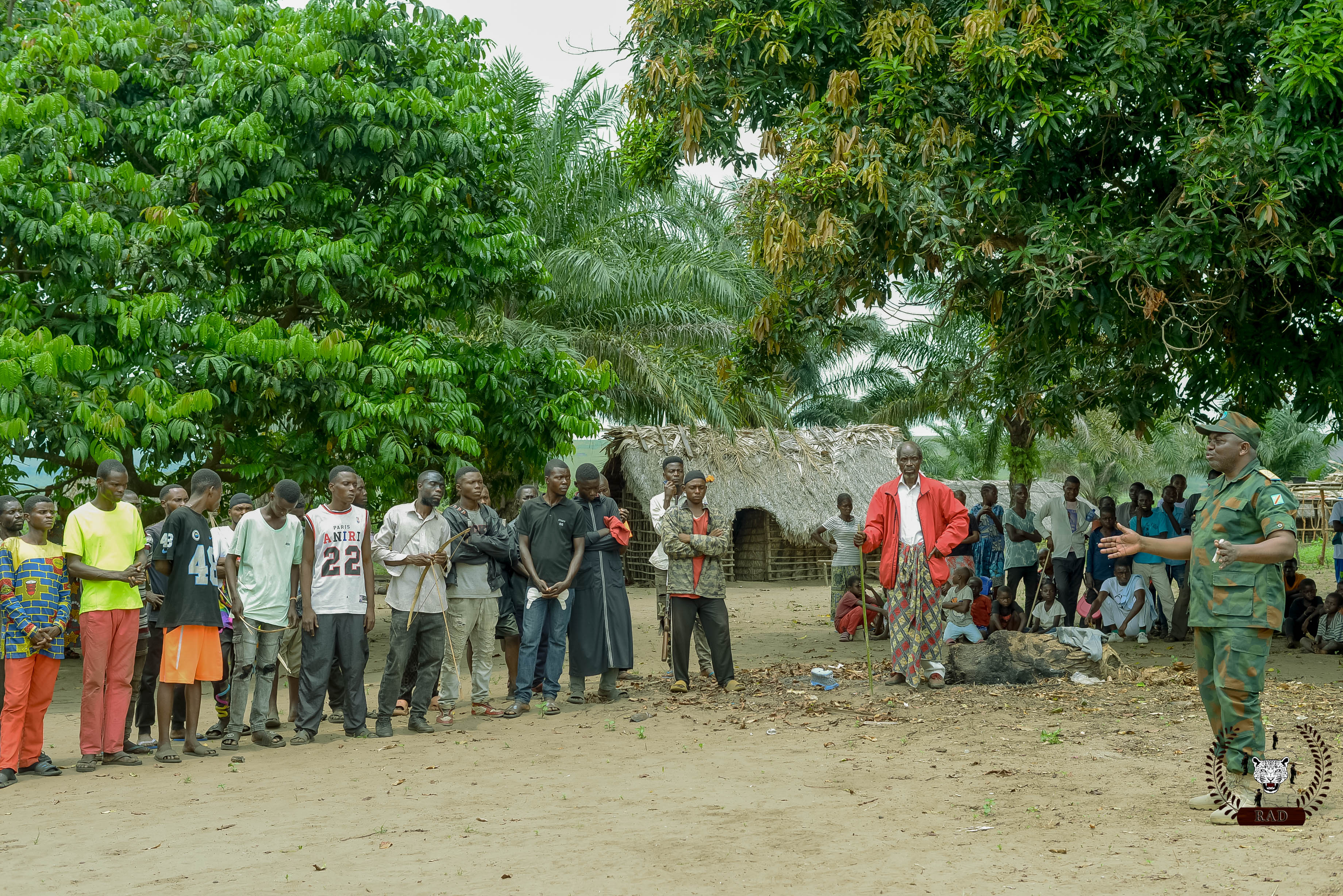 Sensibilisation, pacification et intégration dans la RAD des Mobondo à Kwango.